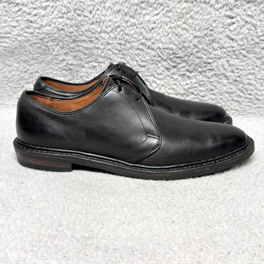 Allen Edmonds Jodox Mens Size 9.5 B Derby Dress Shoes Black Leather 4616